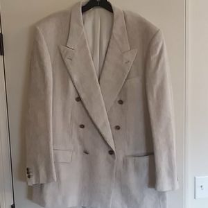 Men's d. FINE SETA Cord Blazer 43R